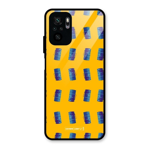 Mumbai Citystyle Glass Back Case for Redmi Note 10