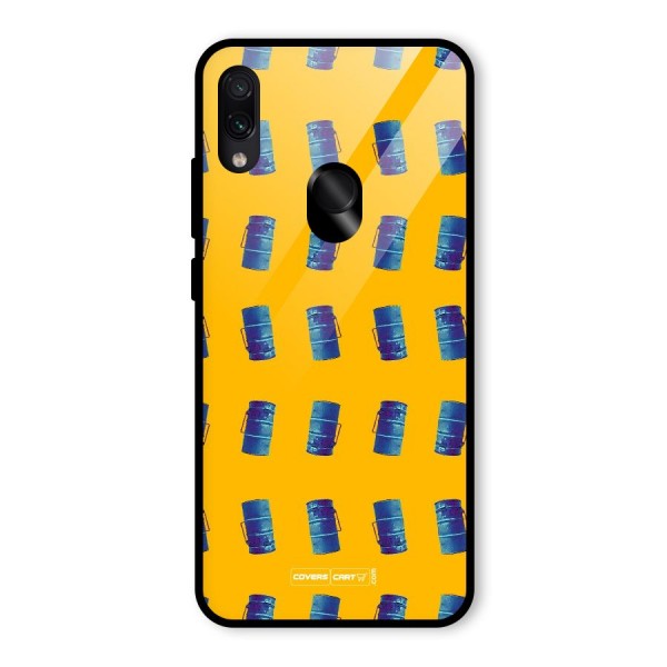 Mumbai Citystyle Glass Back Case for Redmi Note 7