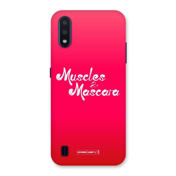 Muscles and Mascara Back Case for Galaxy M01