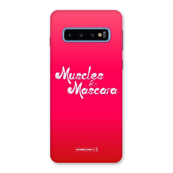 Muscles and Mascara Back Case for Galaxy S10