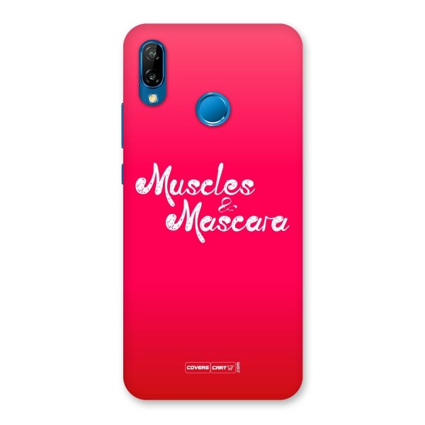 Muscles and Mascara Back Case for Huawei P20 Lite