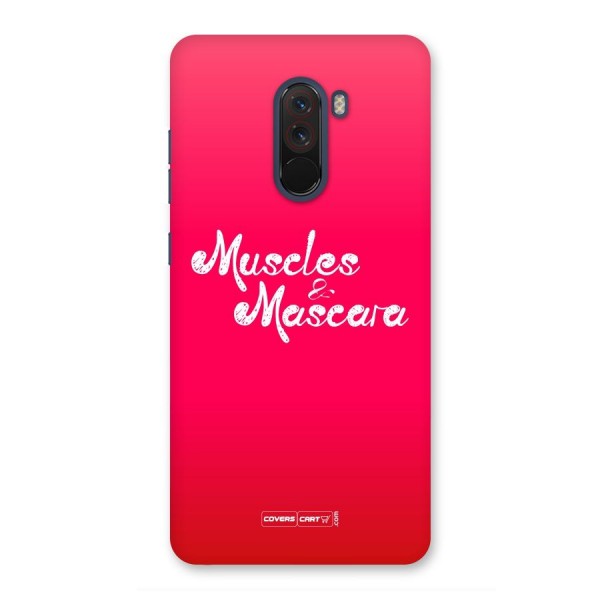 Muscles and Mascara Back Case for Poco F1