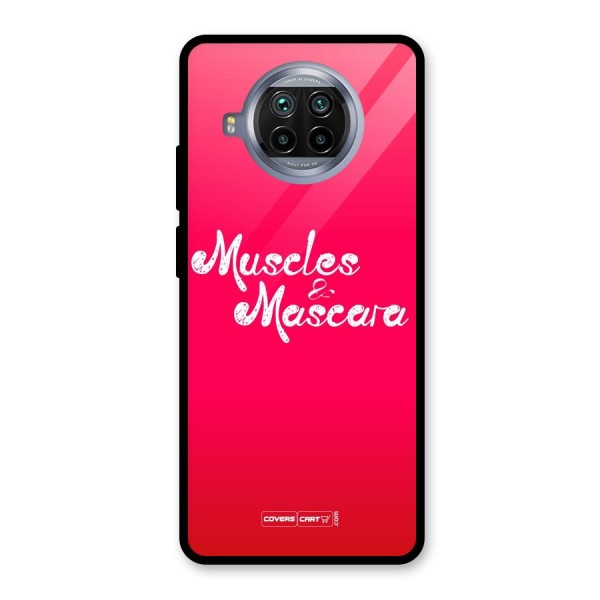 Muscles and Mascara Glass Back Case for Mi 10i