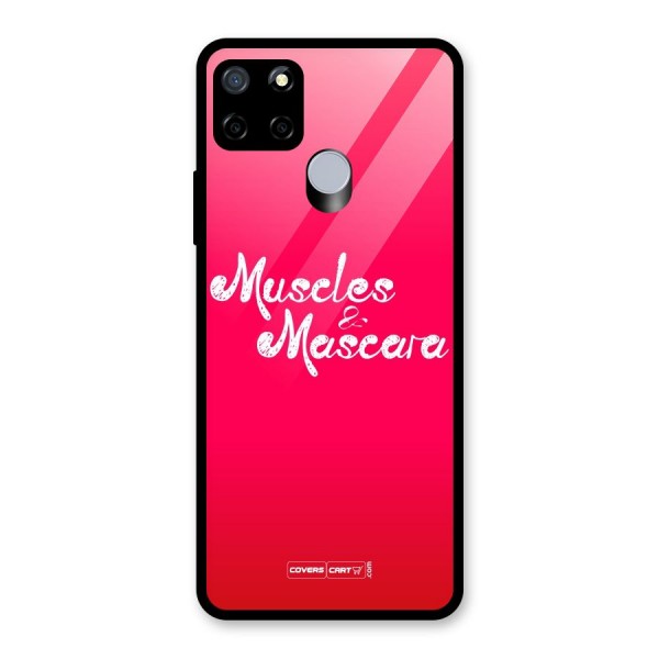 Muscles and Mascara Glass Back Case for Realme C12