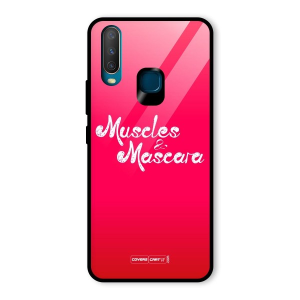 Muscles and Mascara Glass Back Case for Vivo Y12