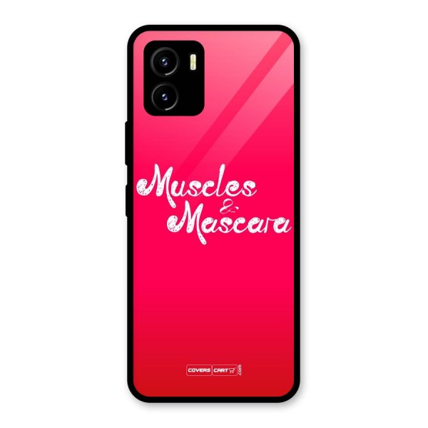 Muscles and Mascara Glass Back Case for Vivo Y15s