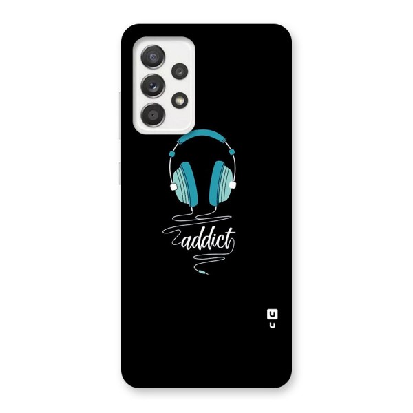 Music Addict Back Case for Galaxy A52