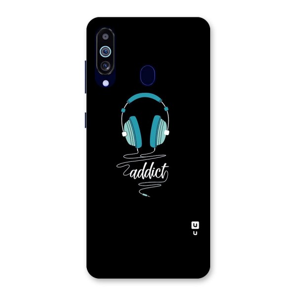 Music Addict Back Case for Galaxy A60