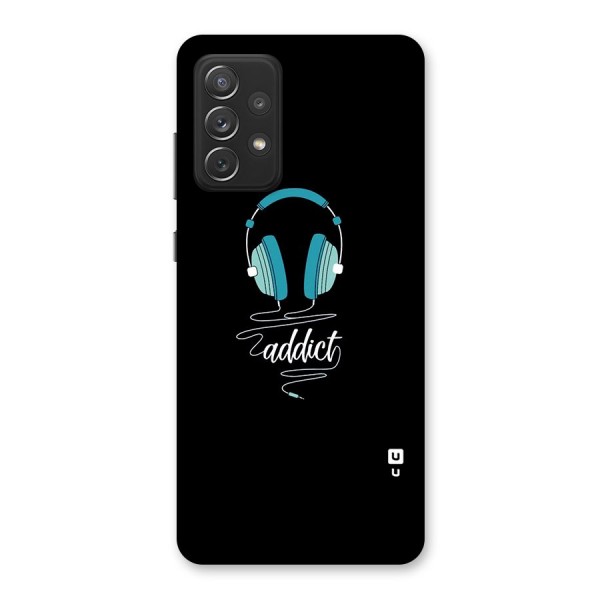 Music Addict Back Case for Galaxy A72