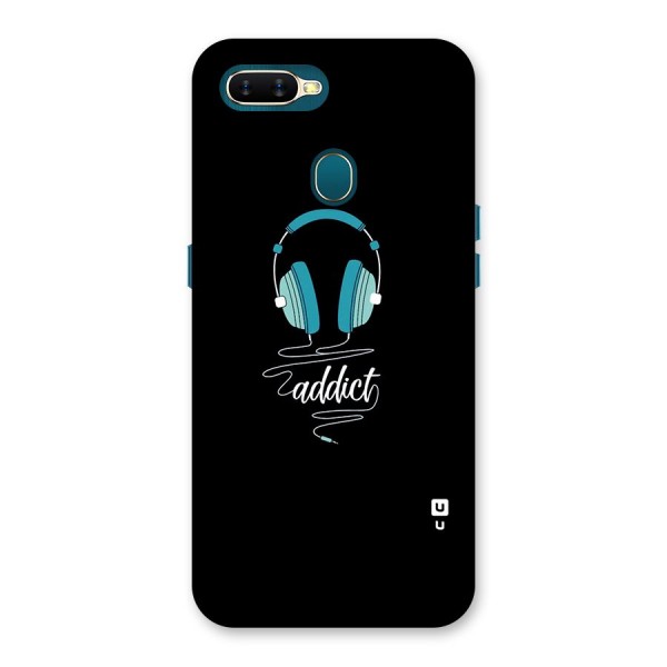 Music Addict Back Case for Oppo A12