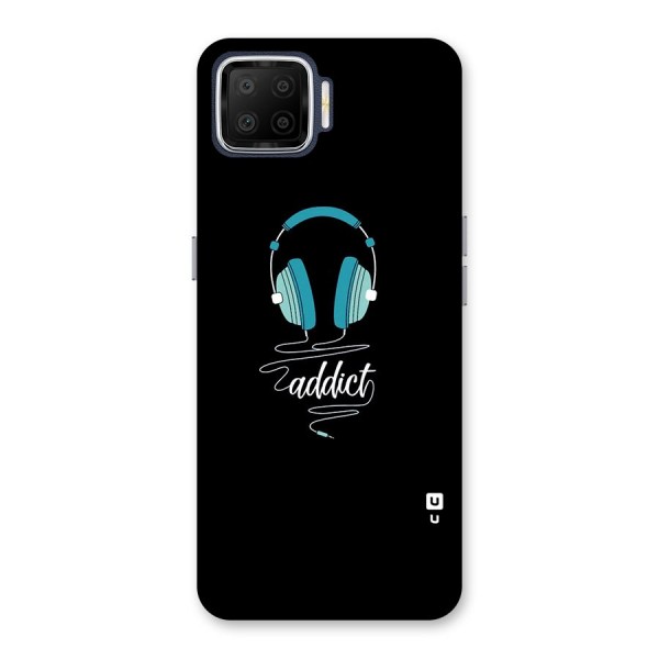 Music Addict Back Case for Oppo F17