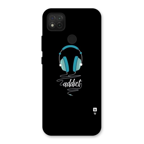 Music Addict Back Case for Redmi 9C