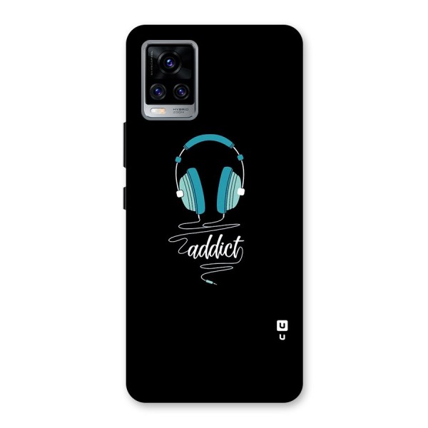 Music Addict Back Case for Vivo V20 Pro