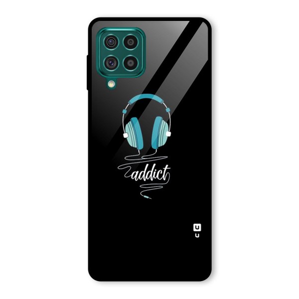 Music Addict Glass Back Case for Galaxy F62