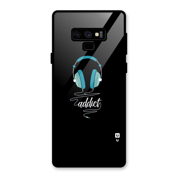 Music Addict Glass Back Case for Galaxy Note 9