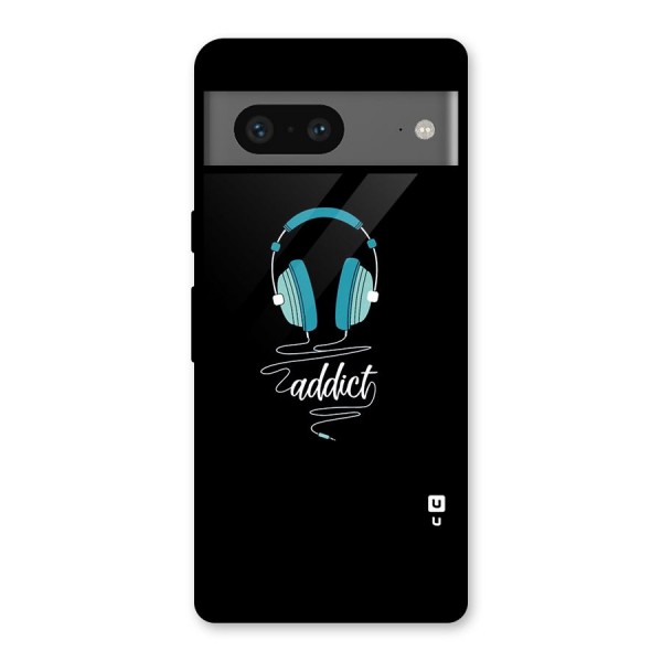 Music Addict Glass Back Case for Google Pixel 7