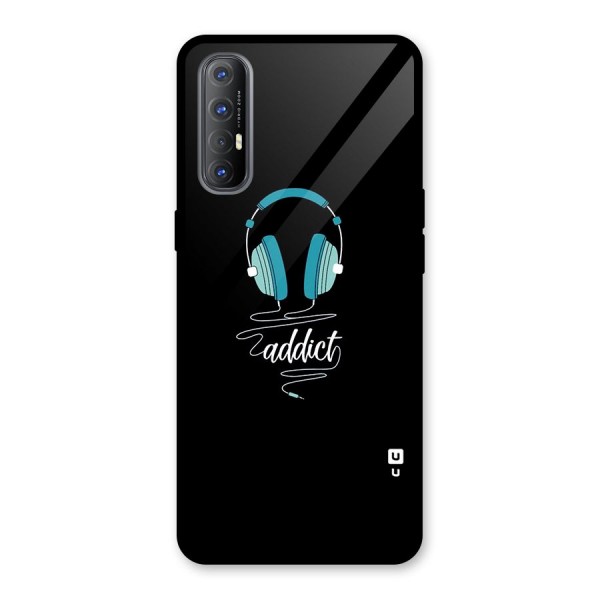 Music Addict Glass Back Case for Oppo Reno3 Pro