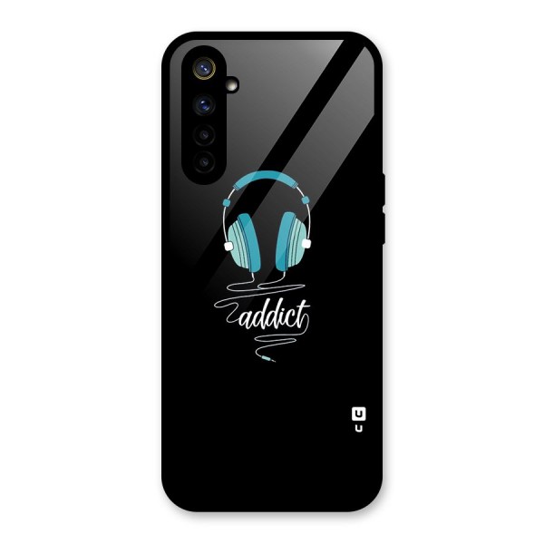 Music Addict Glass Back Case for Realme 6i