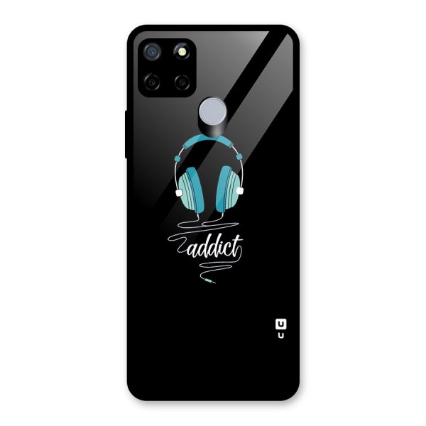 Music Addict Glass Back Case for Realme C15