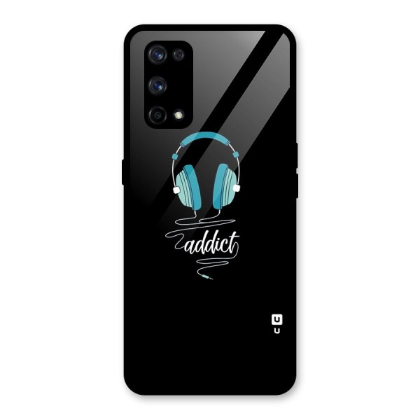 Music Addict Glass Back Case for Realme X7 Pro