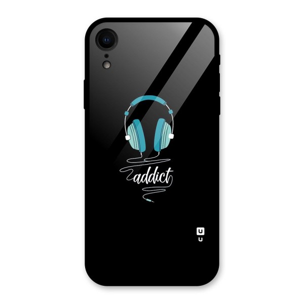 Music Addict Glass Back Case for XR