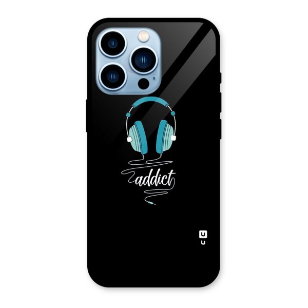 Music Addict Glass Back Case for iPhone 13 Pro