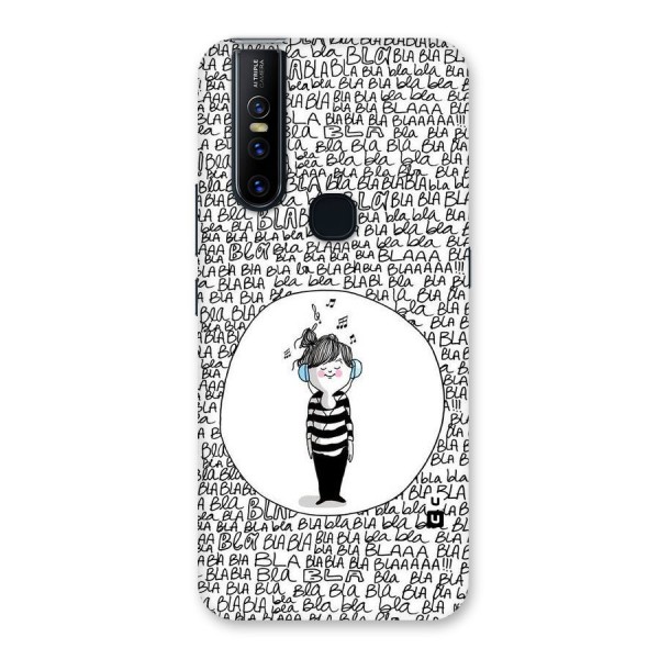 Music And Bla Bla Back Case for Vivo V15