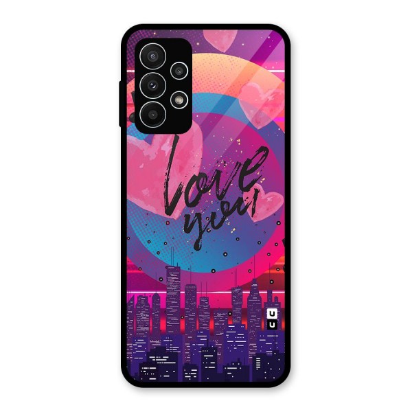 Music City Love Glass Back Case for Galaxy A23