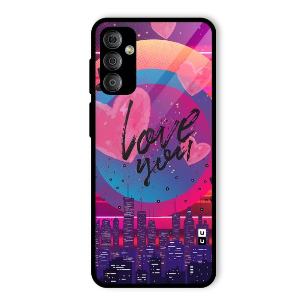 Music City Love Glass Back Case for Galaxy F23