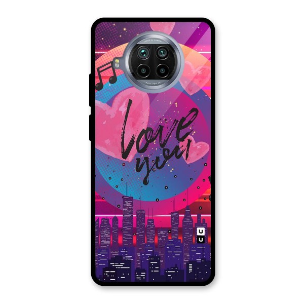 Music City Love Glass Back Case for Mi 10i