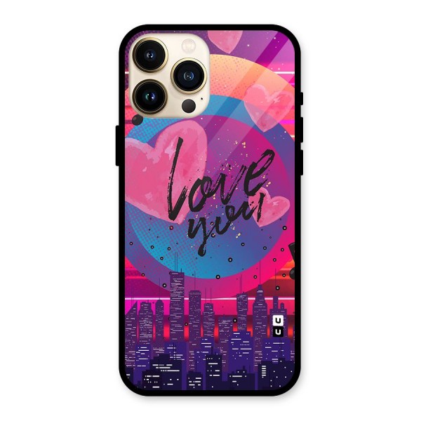 Music City Love Glass Back Case for iPhone 13 Pro Max