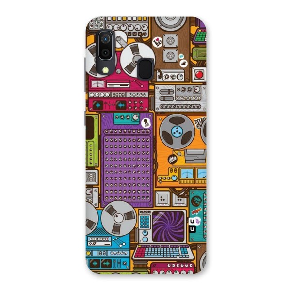 Music Decks Back Case for Galaxy A20