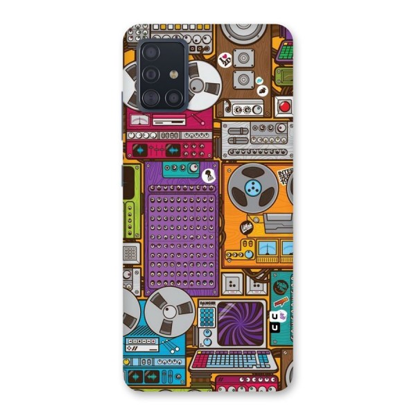 Music Decks Back Case for Galaxy A51