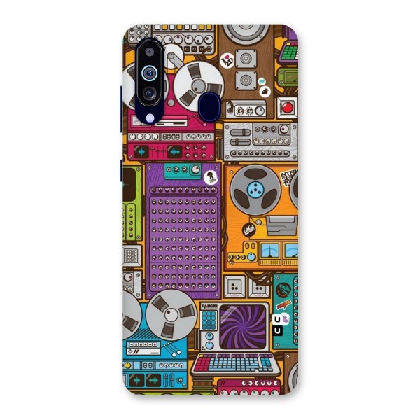 Music Decks Back Case for Galaxy A60