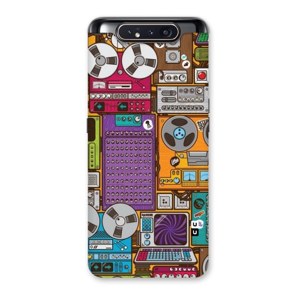 Music Decks Back Case for Galaxy A80