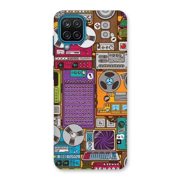 Music Decks Back Case for Galaxy F12