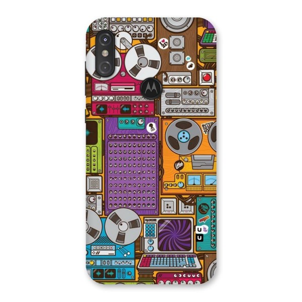 Music Decks Back Case for Motorola One Power