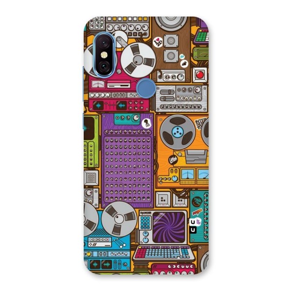 Music Decks Back Case for Redmi Note 6 Pro