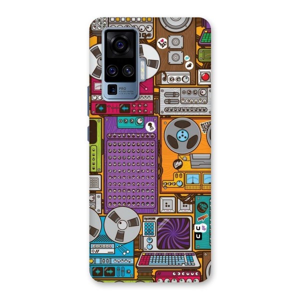 Music Decks Back Case for Vivo X50 Pro