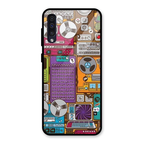 Music Decks Glass Back Case for Galaxy A50s