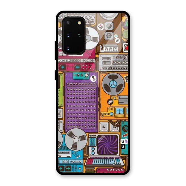 Music Decks Glass Back Case for Galaxy S20 Plus