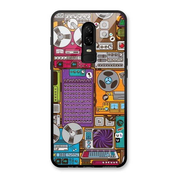 Music Decks Glass Back Case for OnePlus 6