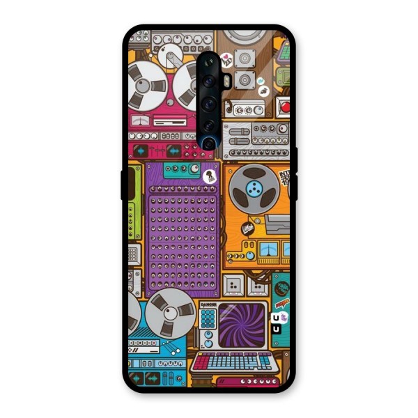 Music Decks Glass Back Case for Oppo Reno2 Z