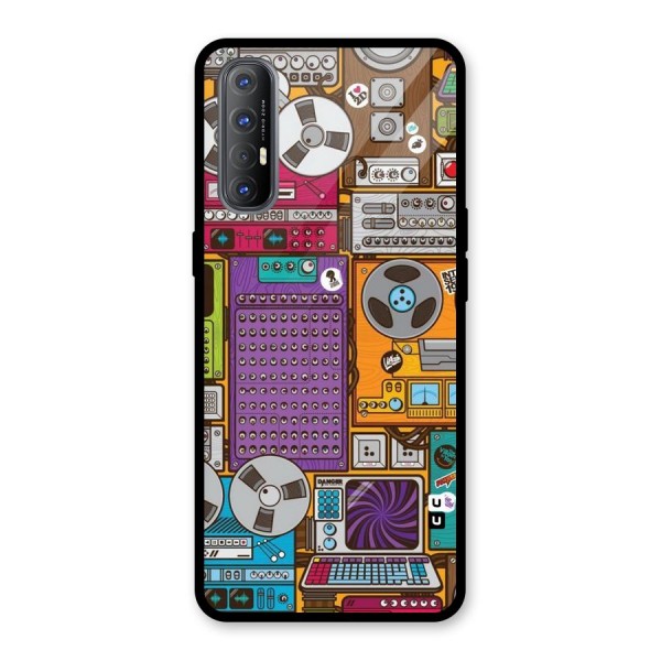 Music Decks Glass Back Case for Oppo Reno3 Pro