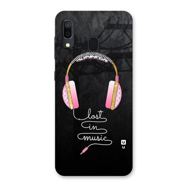 Music Lost Back Case for Galaxy A20