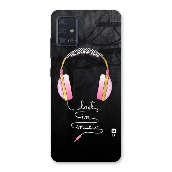 Music Lost Back Case for Galaxy A51