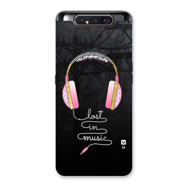 Music Lost Back Case for Galaxy A80