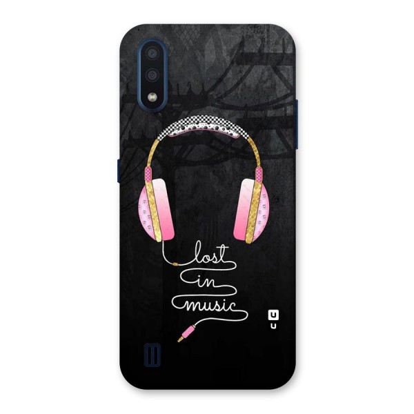 Music Lost Back Case for Galaxy M01