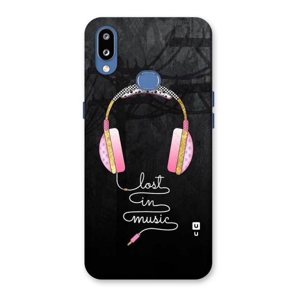 Music Lost Back Case for Galaxy M01s