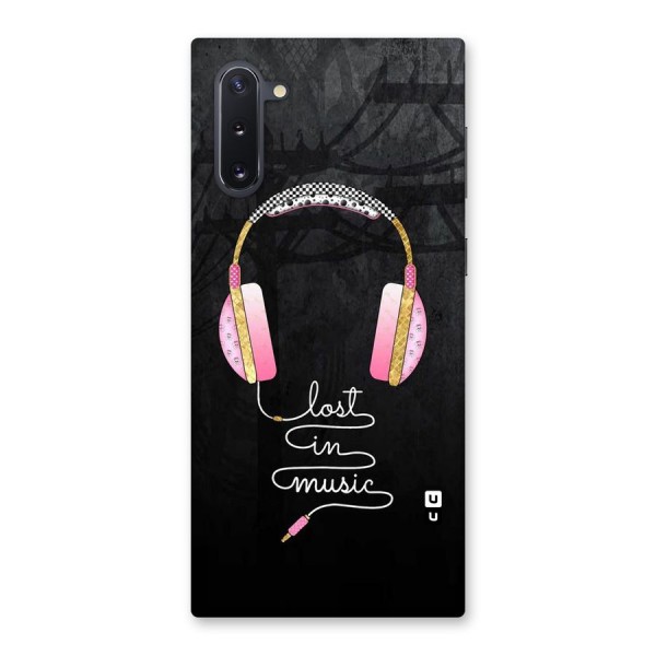 Music Lost Back Case for Galaxy Note 10